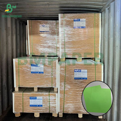 80gsm Parrot Green Woodfree Paper 25.5&quot; X 38.5&quot; Colour Paper Sheets