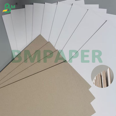 2mm Duplex Board Paper Coated White Board With Grey Back Sheets
