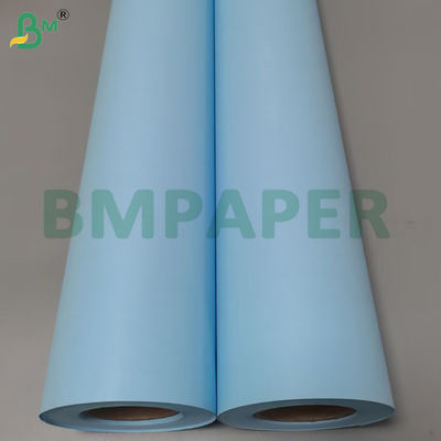 20lb Excellent Printing Blue CAD Bond Paper For Engineering Roll