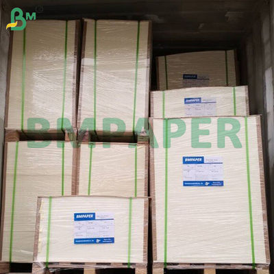 50g  Brown Uncoated Muffin Liner Baking Paper High Temperature Resistance