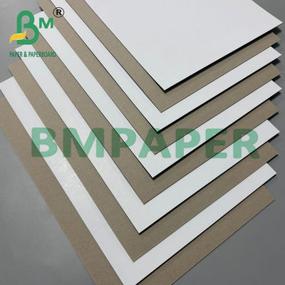 2mm Coated White Board With Grey Back Duplex Board Paper 70 * 100cm