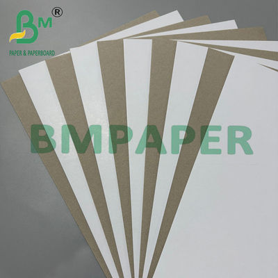 2mm Coated White Board With Grey Back Duplex Board Paper 70 * 100cm