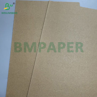 90gsm + 90gsm 2 Ply Brown Corrugated Paper Rolls 100cm X 50m Multi-Purpose Single-Faced Roll
