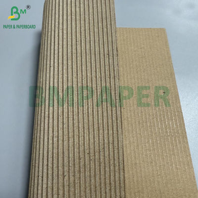 90gsm + 90gsm 2 Ply Brown Corrugated Paper Rolls 100cm X 50m Multi-Purpose Single-Faced Roll