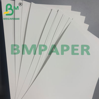 250gsm Waterproof Paper Printing White PP Synthetic Card 80 * 110cm
