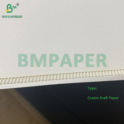 F Flute Board 1mm - 1.2mm White Cream Corrugated Paperboard For Cosmetic Box Inner 800*1200