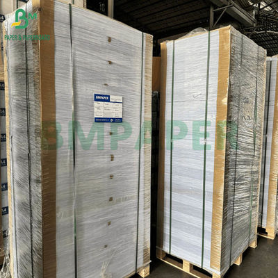 F Flute Board 1mm - 1.2mm White Cream Corrugated Paperboard For Cosmetic Box Inner 800*1200