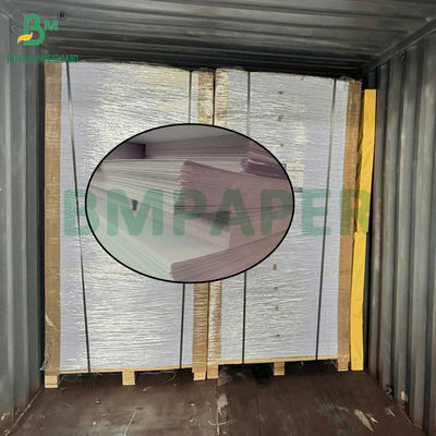 F Flute Board 1mm - 1.2mm White Cream Corrugated Paperboard For Cosmetic Box Inner 800*1200