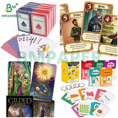 Black Core C2S Playing Card Paper 280g 290g 300g for Tarot Cards Printing