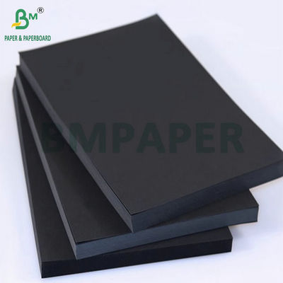 300gram 350gram 65 x 90cm Uncoated Black Kraft Paper For Gift Box