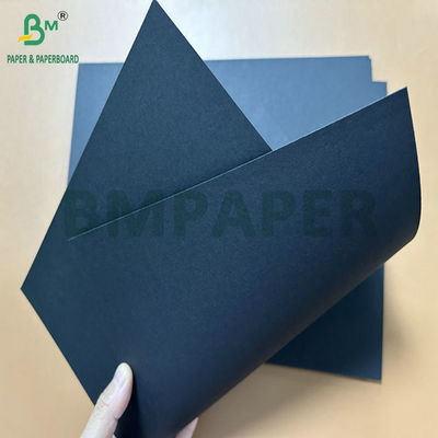 300gram 350gram 65 x 90cm Uncoated Black Kraft Paper For Gift Box