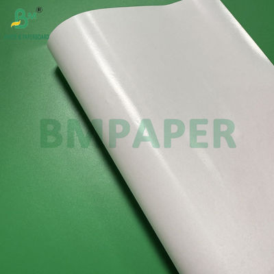 1 Side PE Coated Paper White Kraft Paper 40g + 10g Size 36 X 25 Inches