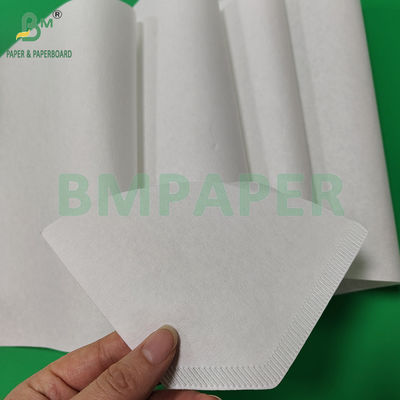 50gsm 328mm White And Brown Food Grade Coffee Filter Residue Paper Roll