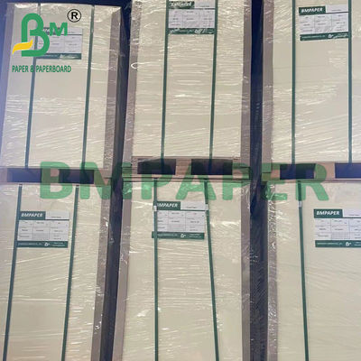 180g White Uncoated Woodfree Paper Cream Cardboard With Smooth Surface 70 * 100cm