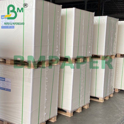 180g White Uncoated Woodfree Paper Cream Cardboard With Smooth Surface 70 * 100cm