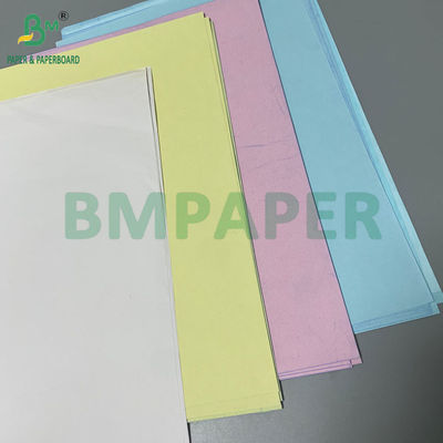 60gsm 70gsm Black Image NCR Paper Mixed Colours CB CFB CB For Offset Printing
