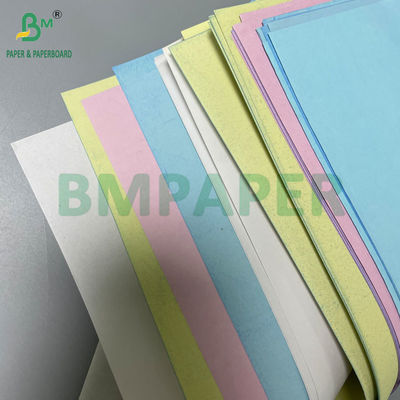 60gsm 70gsm Black Image NCR Paper Mixed Colours CB CFB CB For Offset Printing