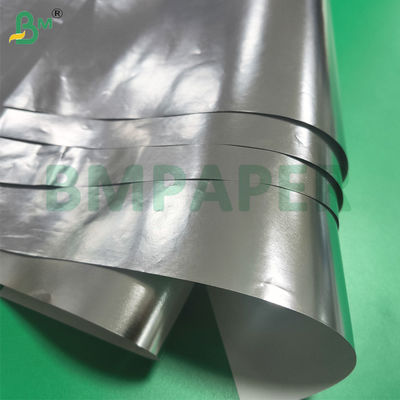 Wet Strength Silver Metalized Paper For Beer Labels Water Resistant