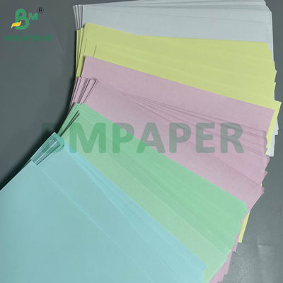 75gr Digital Printing Carbonless Paper CB White CFB Yellow CF Pink 9 X 11