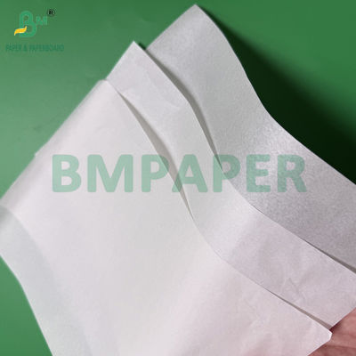40g Food Grade White Greaseproof Paper For Wrapping Bread 350mm - 600mm