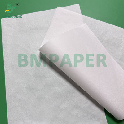 40g Food Grade White Greaseproof Paper For Wrapping Bread 350mm - 600mm