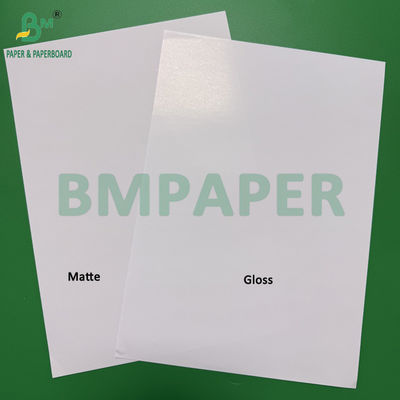 100gsm - 300gsm Digital Laser Printing Coated Paper Gloss And Matte Finish Ream Pack