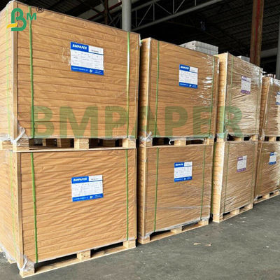 200g 250g Moistureproof  White Top Coated Kraft Coard For Frozen Product Packaging