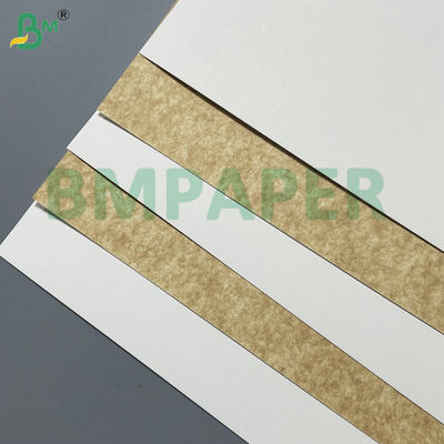 200g 250g Moistureproof  White Top Coated Kraft Coard For Frozen Product Packaging