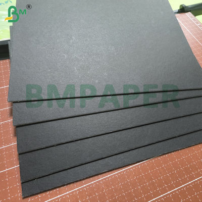 Black Paper Laminated Grey Board on One Side 2mm Thick for Packaging