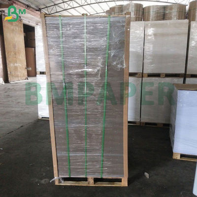 Black Paper Laminated Grey Board on One Side 2mm Thick for Packaging