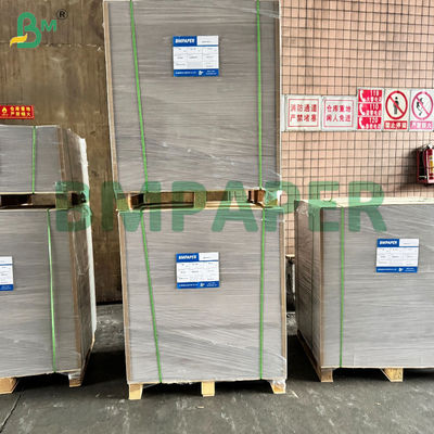 Black Paper Laminated Grey Board on One Side 2mm Thick for Packaging