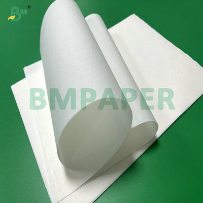 50gram Bamboo Pulp Coffee Filters Paper With Jumbol Roll Width 308mm White Color