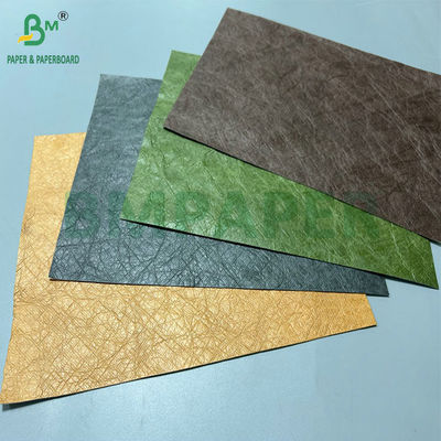 147cm Reel Width 0.55mm Sewable PU Tyvek Paper For Women Bags