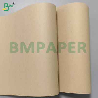 100% Wood Pulp High Stiffness Kraft Paper Rolls For Packing And Protection