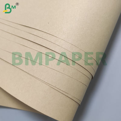 100% Wood Pulp High Stiffness Kraft Paper Rolls For Packing And Protection