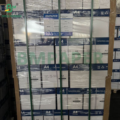 60gr 75gr 78gr Digital Carbonless Paper Blank NCR Copy Paper Black Image