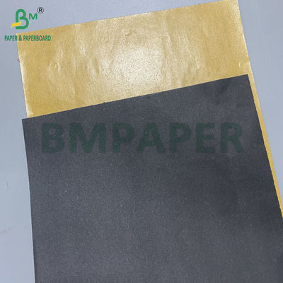 56g Protective Covering Paper For Fruit Bag Yellow Color With Black Inside 370mm