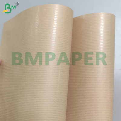 Eco-Friendly Unbleached Striped Kraft Paper Rolls For Flower Packing