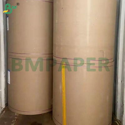 Eco-Friendly Unbleached Striped Kraft Paper Rolls For Flower Packing