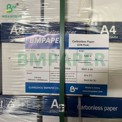 56g - 78g Digital Autocopy NCR Paper Letter Size 8/2 X 11inches Image Black