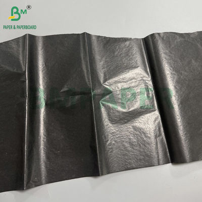 30g Double-Sided Gloss Black Paper Roll 370mm 420mm For Fruit Bags Protection