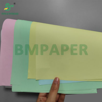 50gr 55gr CB CFB CF NCR Carbonless Copy Paper For Invoice Blue Image 65 X 92cm