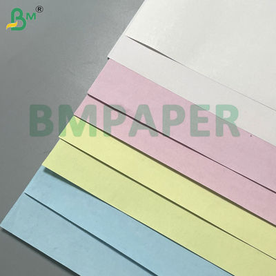 48g 80gsm White / Pink / Colorful NCR Carbonless Copy Paper Letter Size 8.5"x11" & 8.5"x14" for Waybill & Forms Black Image