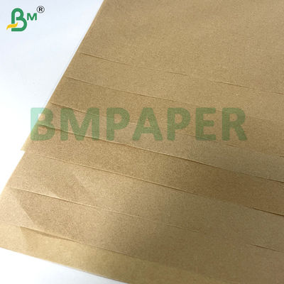 Brown Kraft Silicone Coated Release Paper 80gsm For Labels &amp; Grease-Resistant Applications