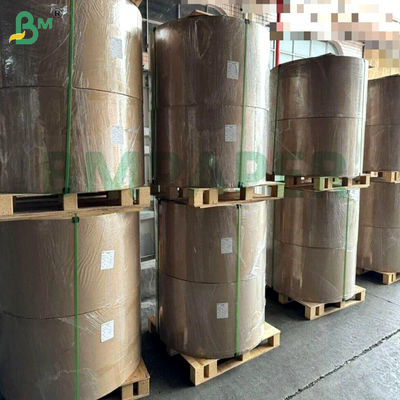 Brown Kraft Silicone Coated Release Paper 80gsm For Labels &amp; Grease-Resistant Applications