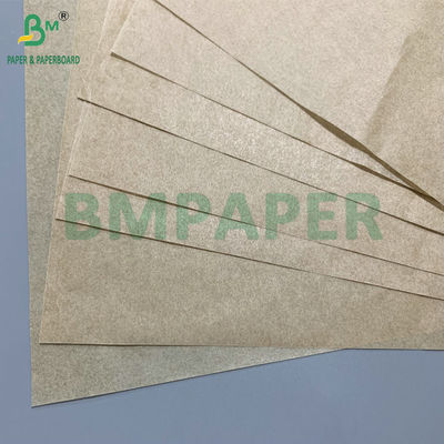 30gsm 40gsm Brown Baking Parchment Paper Double Side Silicone Jumbo Roll