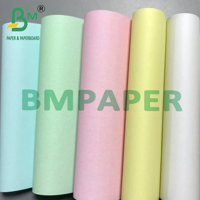 55g 60g Uncoated White NCR Carbonless Paper For Computer Listing