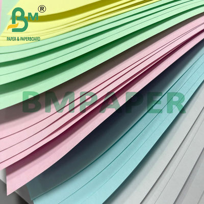 55g 60g Uncoated White NCR Carbonless Paper For Computer Listing
