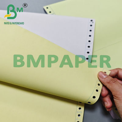 55g 61x86cm NCR Offset Printing Paper Black Image For Invoice Bill 100% Wood Pulp
