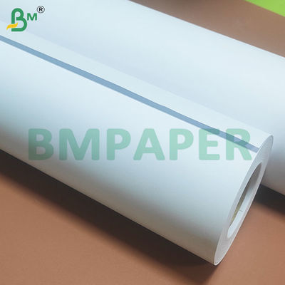 20lb 2 Inch Core CAD White Bond Paper For Engineering Printing